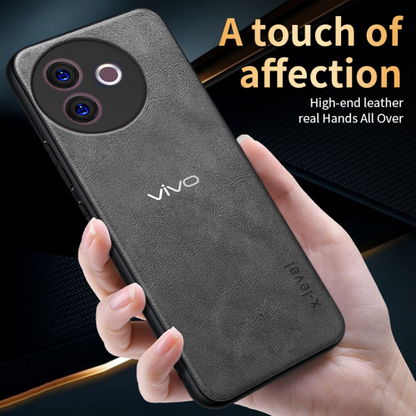 VIVO Y39 5G  Business Style  PU LEATHER PROTECTIVE BACK CASE WITH CAMERA PROTECTION