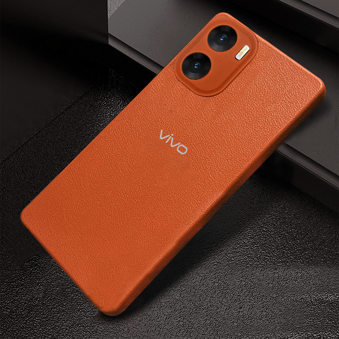 Vivo V29e 5G Solid Color Leather Texture Matte Phone Back Case