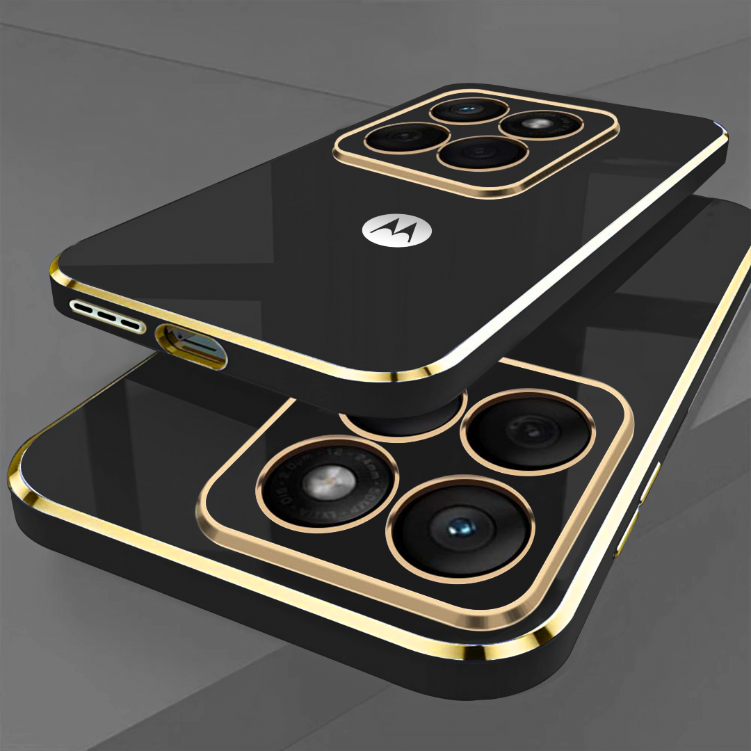 MOTOROLA EDGE 60 5G ULTRA-SHINE LUXURIOUS  BACK CASE WITH CAMERA PROTECTION