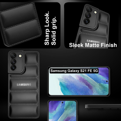 Galaxy S21 FE 5G The Puffer Edition Soft Material Down Jacket Phone Case