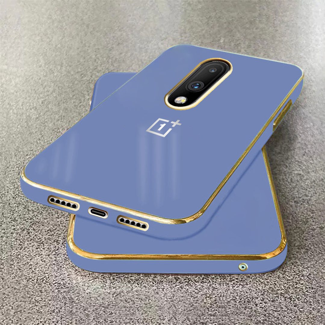 OnePlus 7 ULTRA-SHINE LUXURIOUS  BACK CASE WITH CAMERA PROTECTION