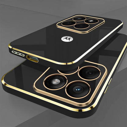 MOTOROLA EDGE 60 FUSION 5G ULTRA-SHINE LUXURIOUS  BACK CASE WITH CAMERA PROTECTION