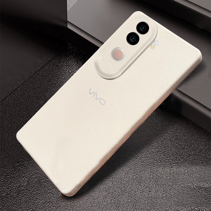Vivo V40e 5G Solid Color Leather Texture Matte Phone Back Case