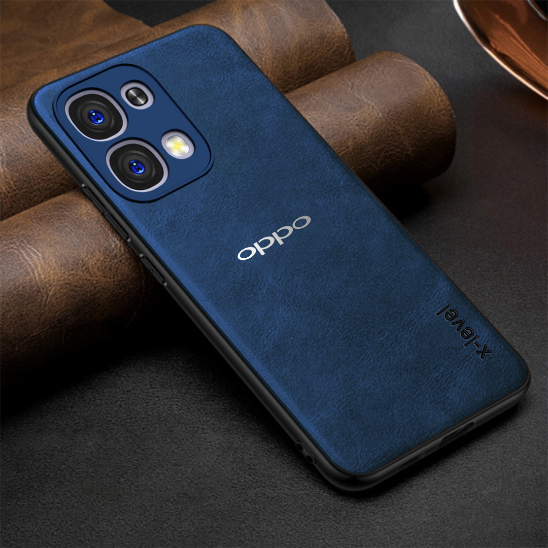 OPPO F31 5G Business Style  PU LEATHER PROTECTIVE BACK CASE WITH CAMERA PROTECTION