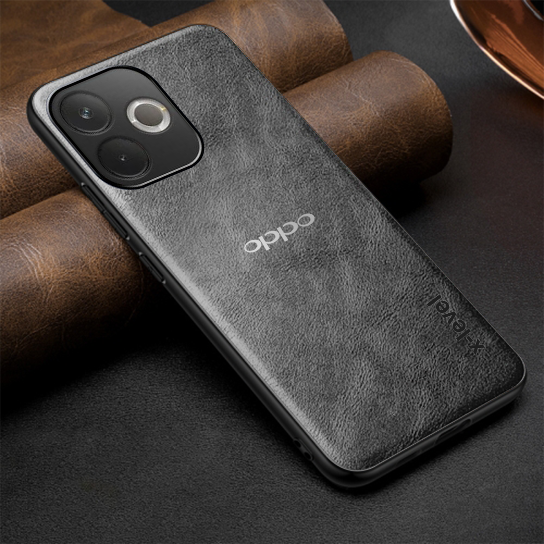 OPPO A5 PRO 5G  Business Style PU LEATHER PROTECTIVE BACK CASE WITH CAMERA PROTECTION