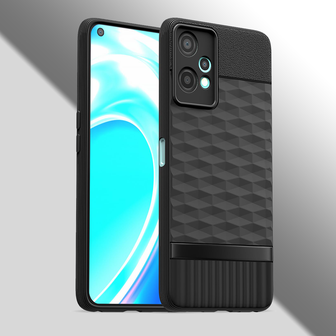 ONEPLUS NORD CE2 LITE 5G 3D Hexa Cube Design Drop Protection | Camera Protection TPU Back Case