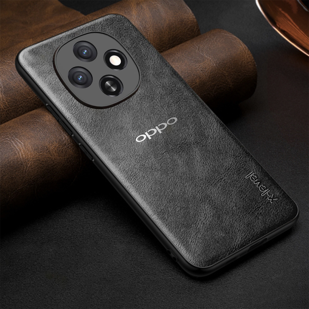 OPPO F31 PRO 5G Business Style  PU LEATHER PROTECTIVE BACK CASE WITH CAMERA PROTECTION