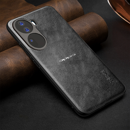 OPPO RENO 11 5G  Business Style  PU LEATHER PROTECTIVE BACK CASE WITH CAMERA PROTECTION