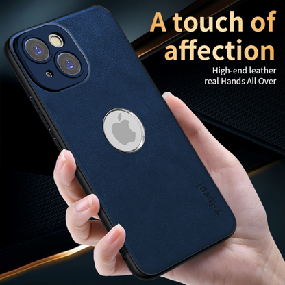 IPHONE 13 5G Business Style PU LEATHER PROTECTIVE BACK CASE WITH CAMERA PROTECTION