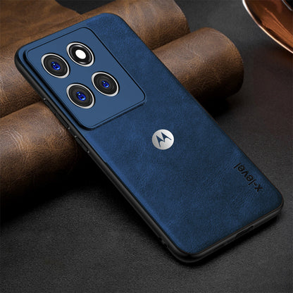 MOTOROLA EDGE 60 PRO 5G Business Style PU LEATHER PROTECTIVE BACK CASE WITH CAMERA PROTECTION
