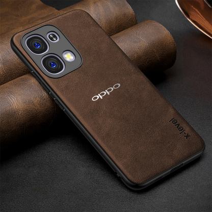 OPPO F31 5G Business Style  PU LEATHER PROTECTIVE BACK CASE WITH CAMERA PROTECTION