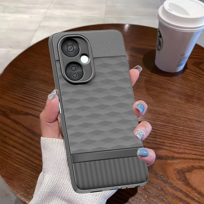 ONEPLUS NORD CE3 LITE 5G 3D Hexa Cube Design Drop Protection | Camera Protection TPU Back Case