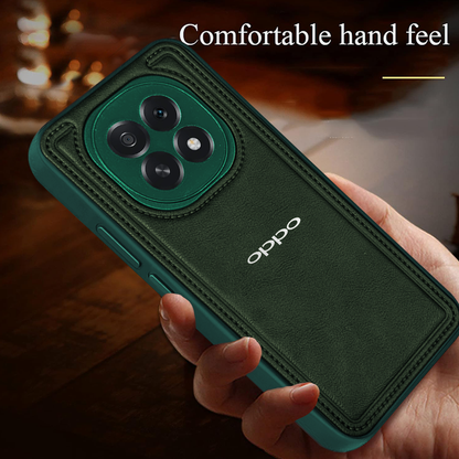 OPPO F29 5G Vintage Leather Stitched Protective Back Case