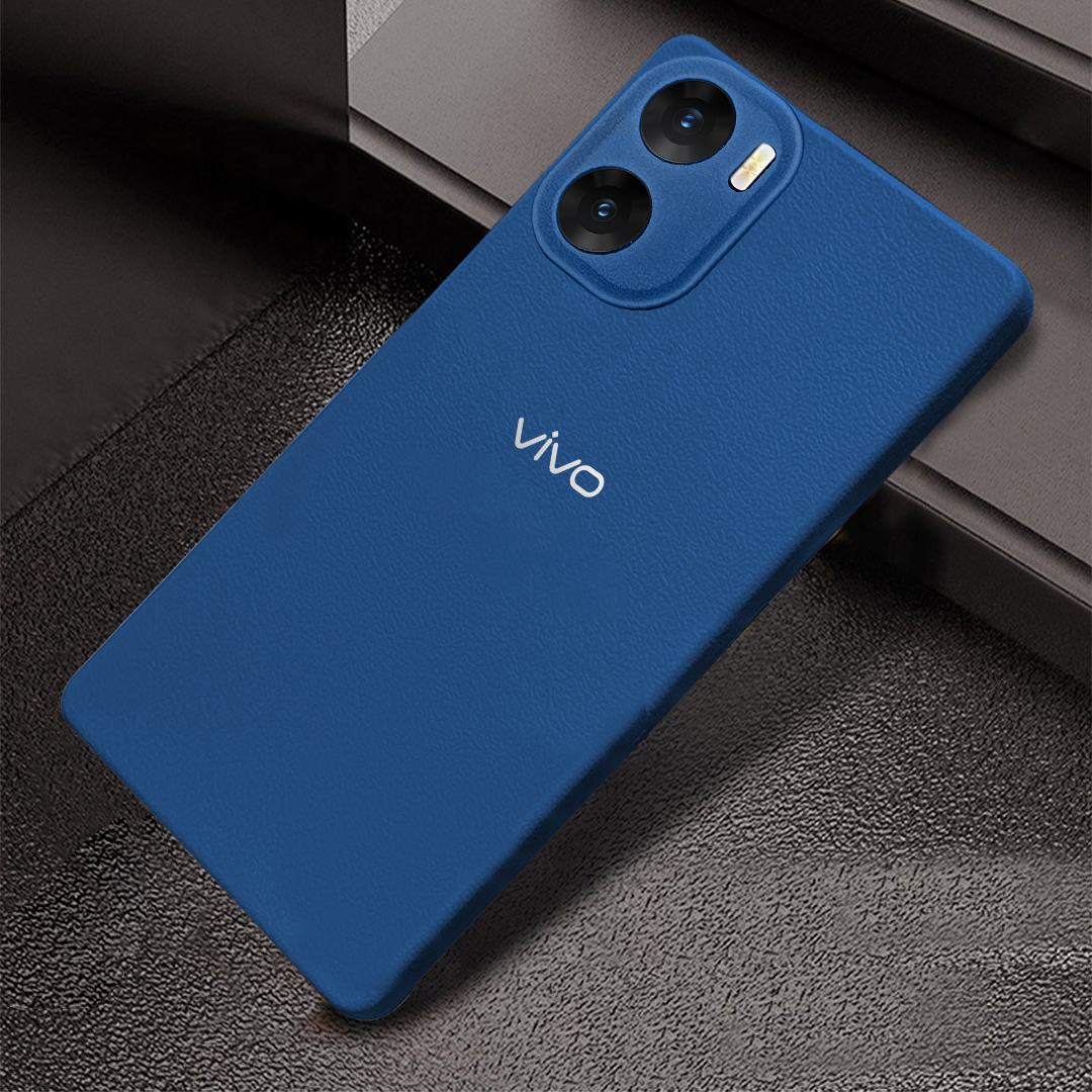 Vivo V29e 5G Solid Color Leather Texture Matte Phone Back Case
