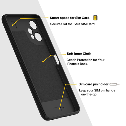ONEPLUS NORD CE2 LITE 5G 3D Hexa Cube Design Drop Protection | Camera Protection TPU Back Case