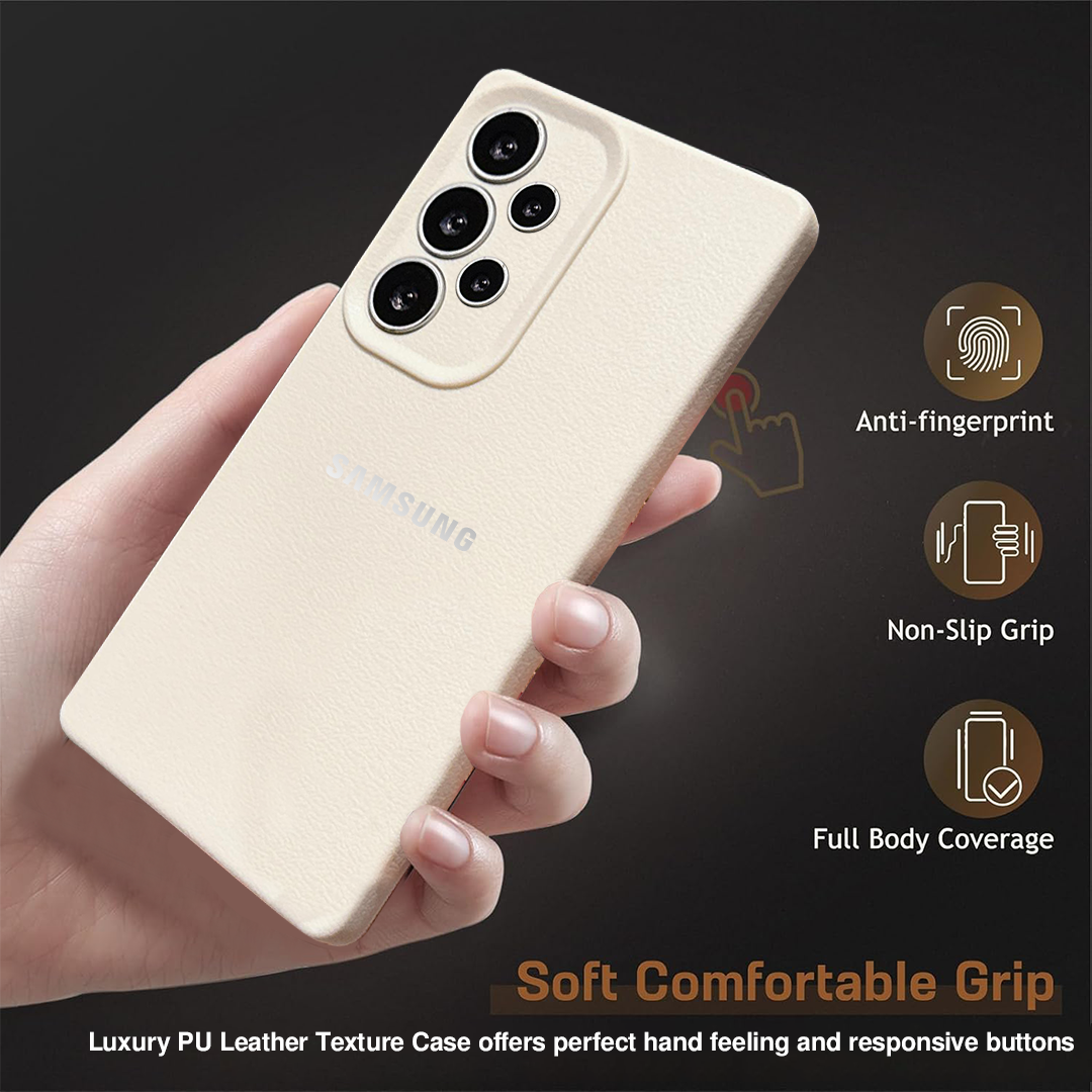 Samsung Galaxy A53 5G Solid Color Leather Texture Matte Phone Back Case