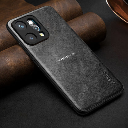 OPPO RENO 14 5G  Business Style PU LEATHER PROTECTIVE BACK CASE WITH CAMERA PROTECTION