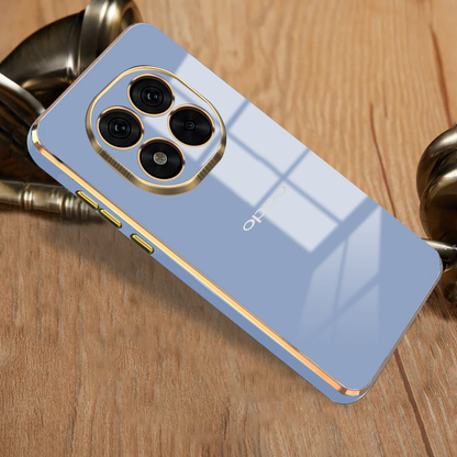 OPPO F29 5G ULTRA-SHINE GOLD ELECTROPLATED LUXURIOUS  BACK CASE WITH CAMERA PROTECTION