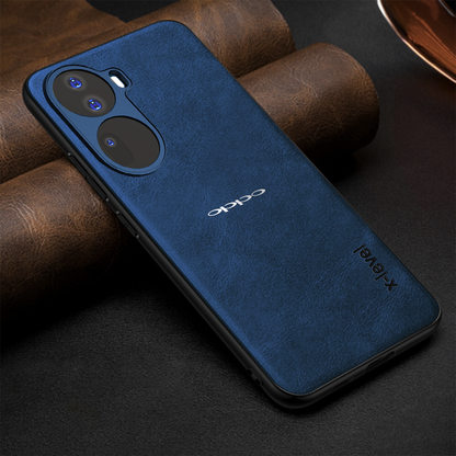 OPPO RENO 11 5G  Business Style  PU LEATHER PROTECTIVE BACK CASE WITH CAMERA PROTECTION