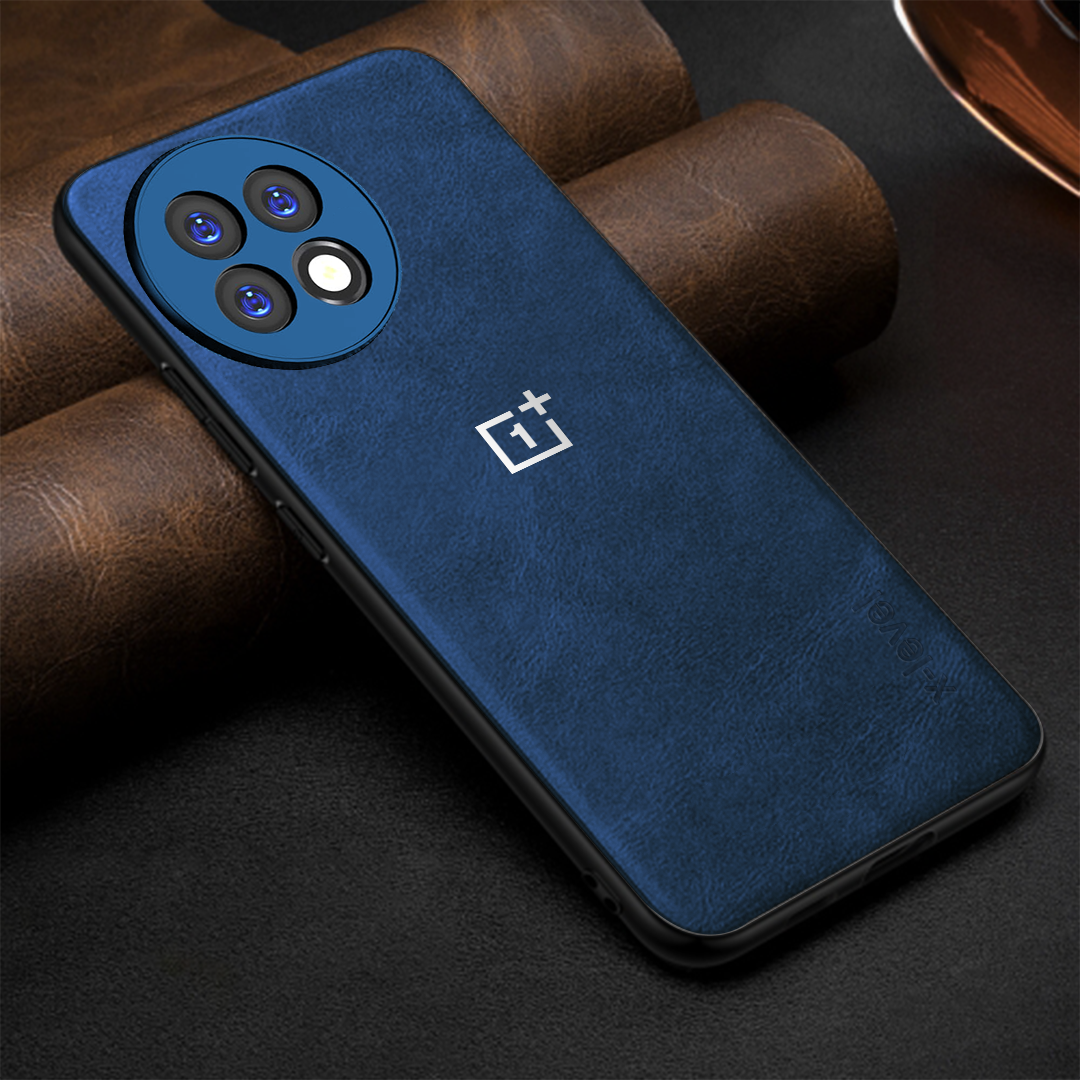 ONEPLUS 13R 5G Business Style PU LEATHER PROTECTIVE BACK CASE WITH CAMERA PROTECTION