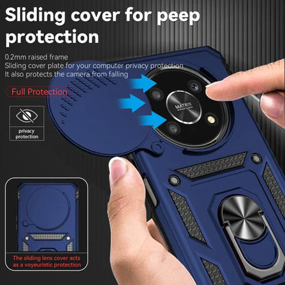 Oppo F27 PRO PLUS 5G Armor Military-grade Case With Sliding Camera Cover & 360 Kickstand