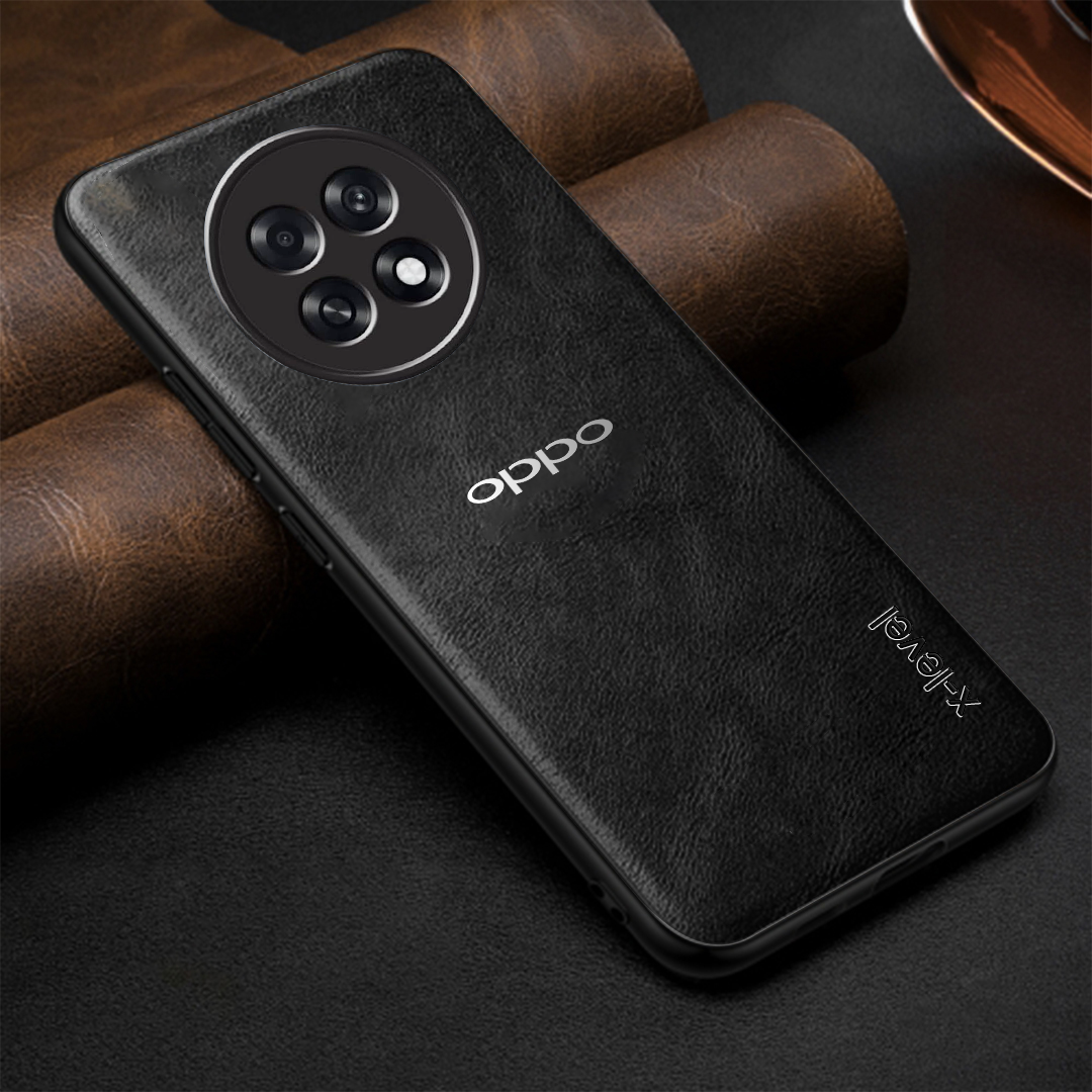 OPPO F31 PRO PLUS 5G Business Style  PU LEATHER PROTECTIVE BACK CASE WITH CAMERA PROTECTION