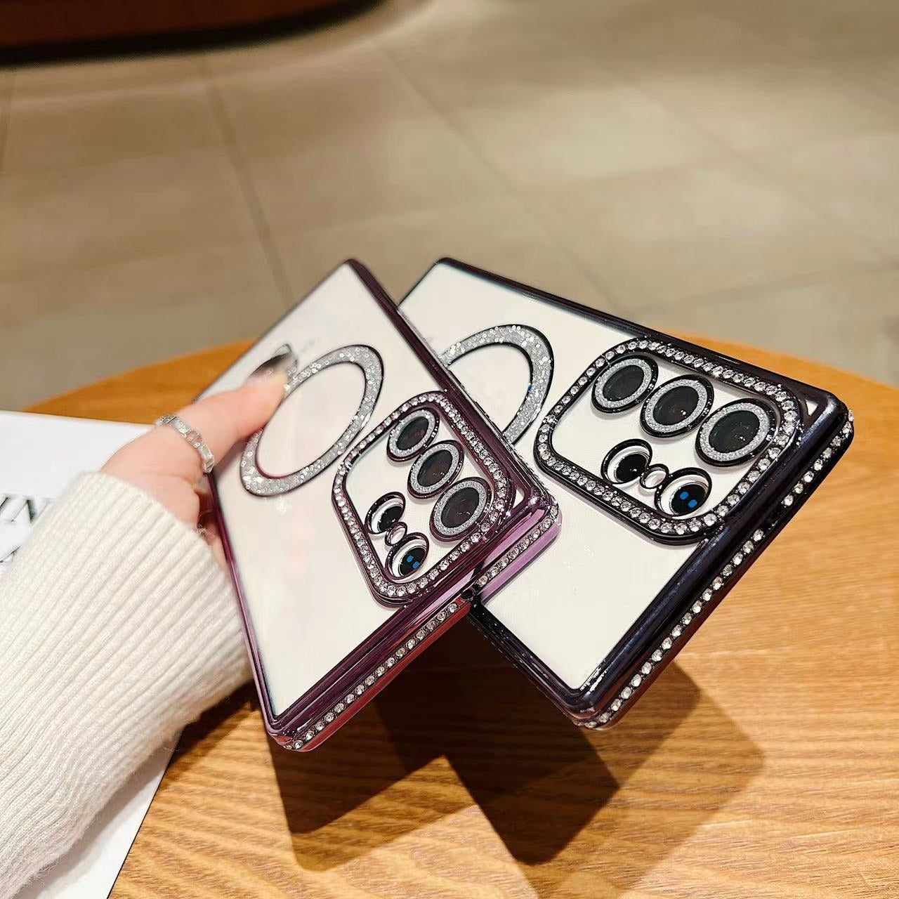 Samsung Galaxy S24 FE 5G Diamond Gradient Plated MagSafe TPU With Camera Lens Protection Phone Case